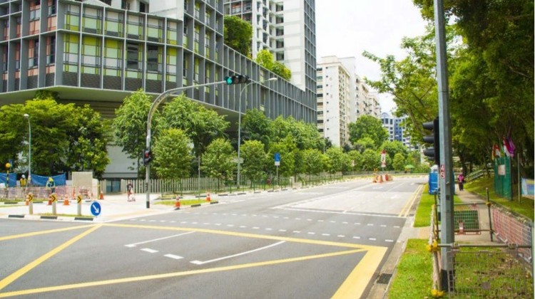 Partial Pedestrianisation Of Woodlands Ring Road 01