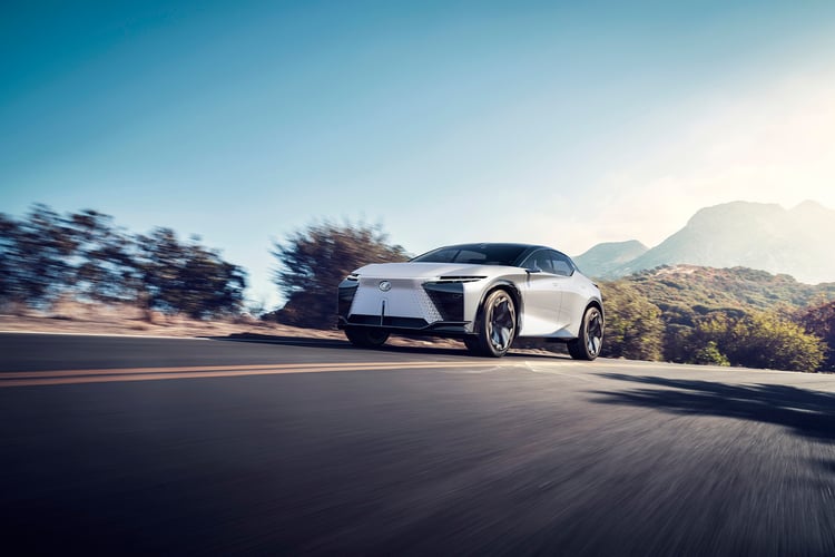 Lexus Lf Z Electrified Concept Car 14