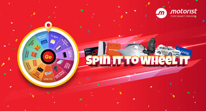 Motorist Spin It To Wheel It Banner Featured