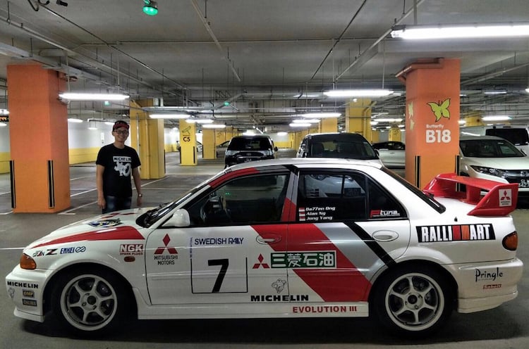 In The Passenger Seat Jong Yang Mitsubishi Evolution Feature