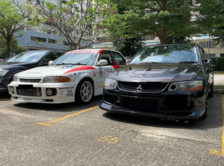 In The Passenger Seat Jong Yang Mitsubishi Evolution 3 