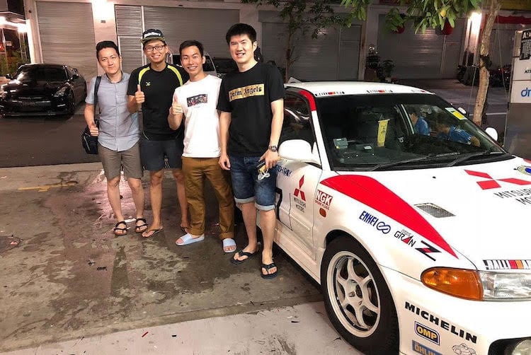 In The Passenger Seat Jong Yang Mitsubishi Evolution 2 