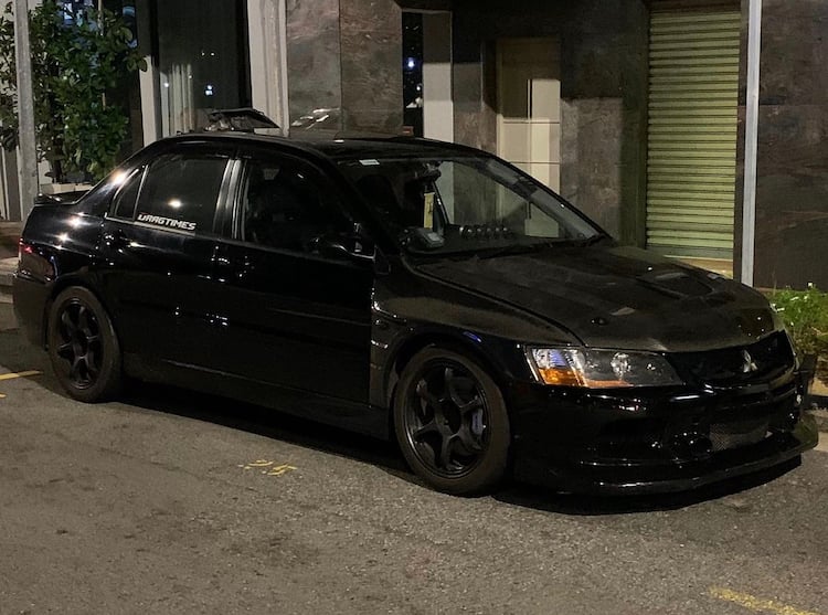 In The Passenger Seat Jong Yang Mitsubishi Evolution 4 