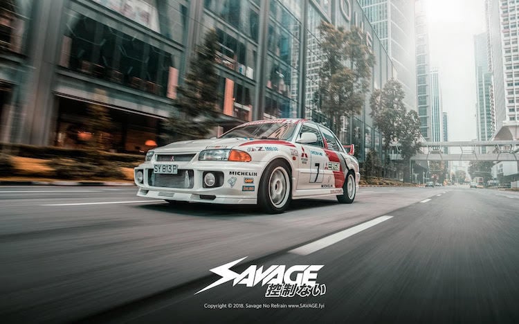 In The Passenger Seat Jong Yang Mitsubishi Evolution 5 