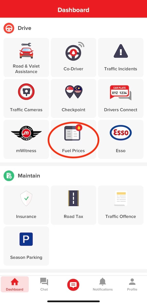 Fuel Price Comparison The Motorist App Latest Feature 3