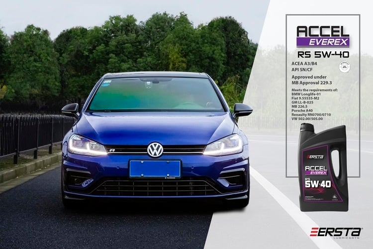 Eersta Accel Everex Rs 5 W 40   Vw Golf