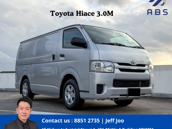 TOYOTA HIACE VAN TURBO 5DR MT