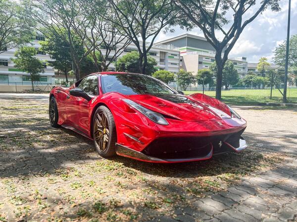 FERRARI 458 ITALIA 4.5L SMT ABS D/AB 2WD 2DR HID