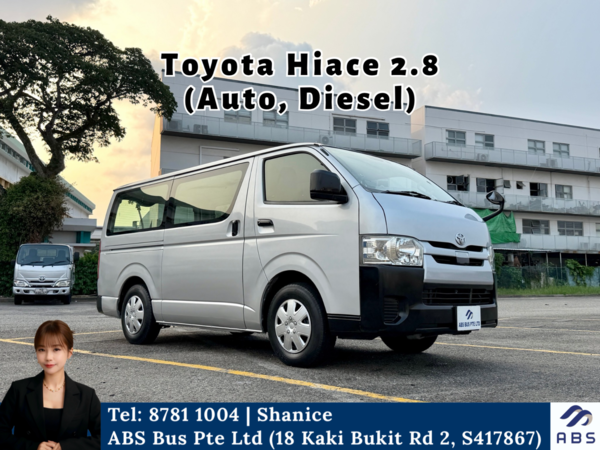 TOYOTA HIACE DX 2.8 AUTO